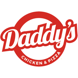 Daddy's Chicken & Pizza logo.